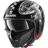 Shark - S-Drak 2 Tripp In - Jet Helm - Zwart - Kunststof