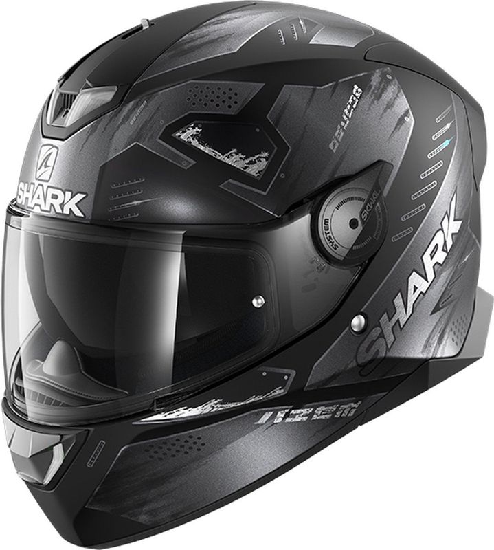 SHARK - Skwal 2.2 Venger - Motorhelm - Mat Zwart - Integraalhelm