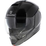 Shark - Evojet - Systeemhelm - Glans Zwart Grijs - Lichtgewicht