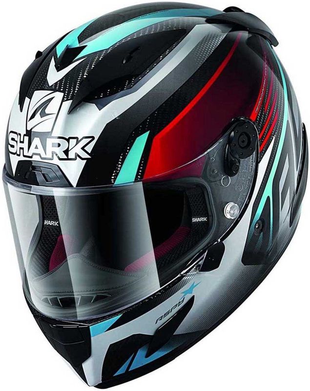 SHARK - Race-R Pro Carbon - Integraalhelm - Rood Blauw - Maat XS