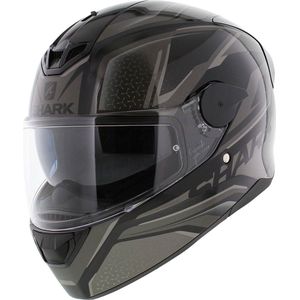 SHARK D-SKWAL 2 DAVEN Motorhelm integraalhelm Zwart Antraciet Zilver - Maat XS