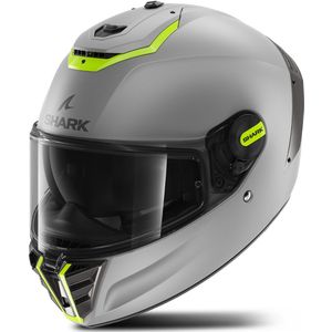 SHARK SPARTAN RS BLANK Mat SP Motorhelm Integraalhelm Zilver Geel Silver - Maat M