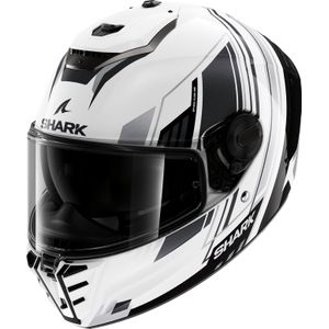 Integraalhelm Shark Spartan RS Byrhon Wit-Zwart Chroom