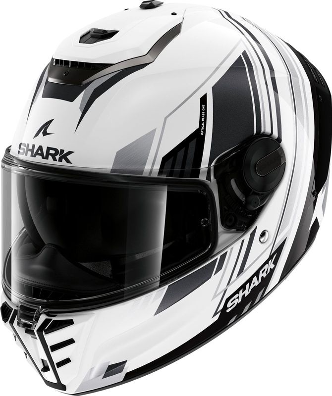 Shark Spartan RS Byrhon, integraalhelm, Wit/Zwart/Zilver, XS