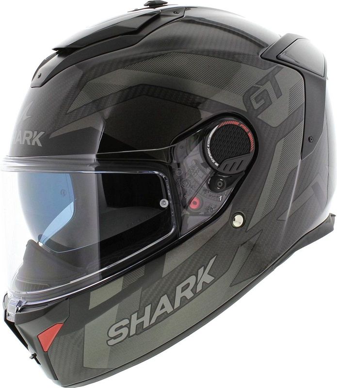 Shark - Spartan GT Pro - Integraalhelm - Glasvezel/Koolstof - Zwart