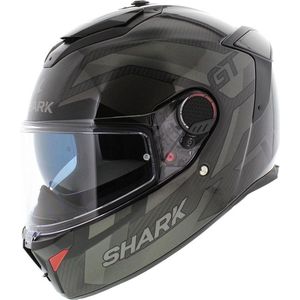 Shark - Spartan Gt Pro - Integraalhelm - Zwart - Glasvezel en Koolstofvezel