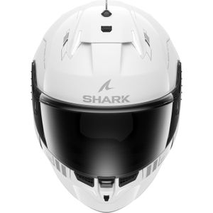 Integraalhelm Shark Skwal i3 Blank Sp Wit-Zilver-Antraciet