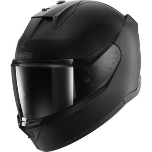 Shark D-Skwal 3 Blank, integraalhelm, Mat-Zwart, S