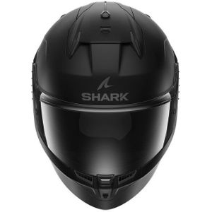 Shark D-Skwal 3 Blank, integraalhelm, Mat-Zwart, XS
