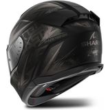 D-SKWAL 3 - Integraalhelm - Agressieve Look - Comfortabele Pasvorm - Zwart