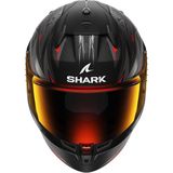Shark D Skwal 3 Blast R Mat Black Anthracite Red KAR Helm