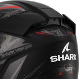 Shark D Skwal 3 Blast R Mat Black Anthracite Red KAR Helm