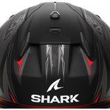Shark D Skwal 3 Blast R Mat Black Anthracite Red KAR Helm