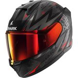 Shark D Skwal 3 Blast R Mat Black Anthracite Red KAR Helm