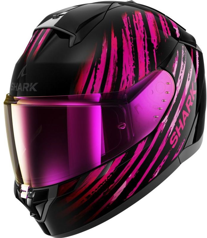 Shark - Ridill 2 - Integraalhelm - Glossy Black / Violet - Thermoplastisch Materiaal