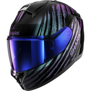 Shark Ridill 2 Assya, integraalhelm, Zwart/Violet/Turquoise, M