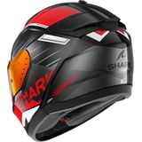 SHARK - Ridill 2 - Integraalhelm - Zwart/Rood/Antraciet - Thermoplastisch Hars/Polycarbonaat
