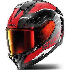 Integraalhelm Shark Ridill 2 Berserk Zwart-Antraciet-Rood