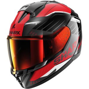 SHARK - Ridill 2 - Integraalhelm - Zwart/Rood/Antraciet - Thermoplastisch Hars/Polycarbonaat