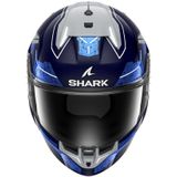 Shark - SKWAL i3 Rhad - Integraalhelm - Blauw - Chrom Zilver