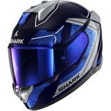 Shark - SKWAL i3 Rhad - Integraalhelm - Blauw - Chrom Zilver