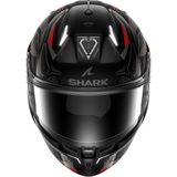 SKWAL i3 - Integraalhelm - Zwart - Kunststof - Met Actieve Remlichten