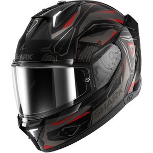 Shark - SKWAL i3 Linik - Helm - Zwart Antraciet Rood - Integraalhelm