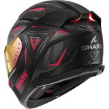 Shark Skwal i3 Link Blank Violet Anthracite - Integraalhelm - Polycarbonaat - Geïntegreerd Zonnevizier