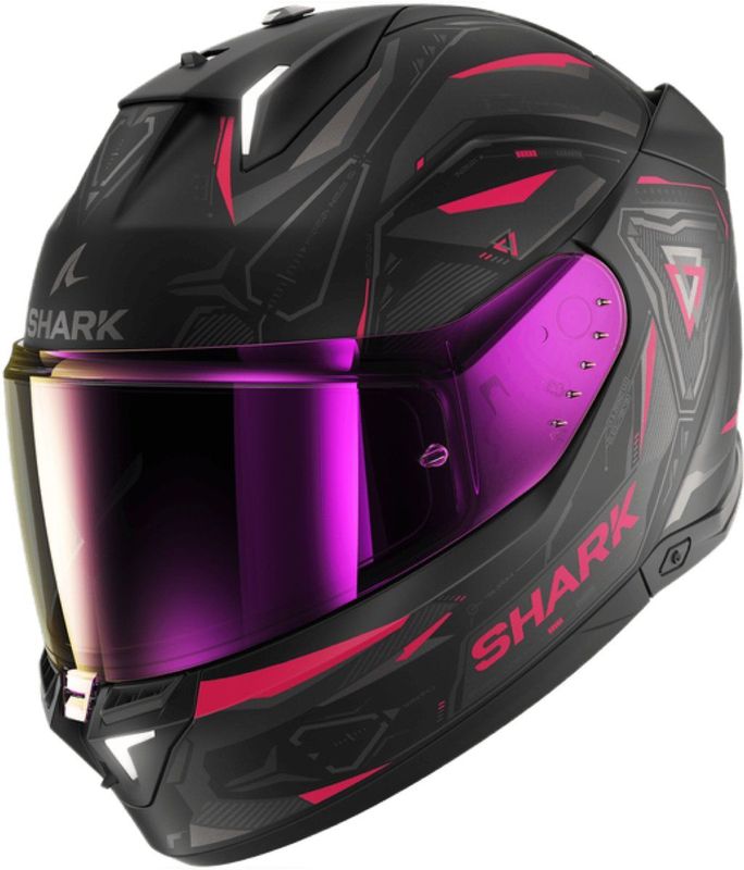 Shark - Skwal I3 Linik - Integraalhelm - Zwart - LED-Verlichting