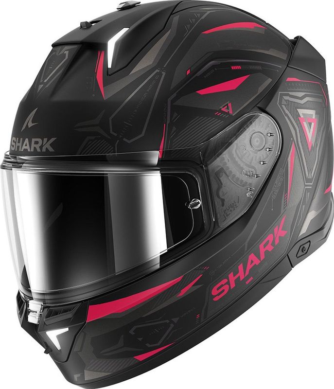 Skwal - I3 - Integraalhelm - Zwart - LED-Verlichting