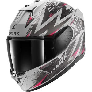 Shark - D-Skwal 3 - Integraalhelm - Zilver Violet Zwart - Polycarbonaat