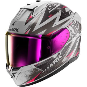 Integraalhelm Shark D-Skwal 3 Blast R Zilver-Violet-Zwart