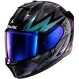 Motorrad-Integralhelm Shark D-skwal 3 Blast-R