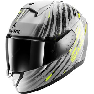 Shark Ridill 2 Assya, integraalhelm, grijs/zwart/geel, XS