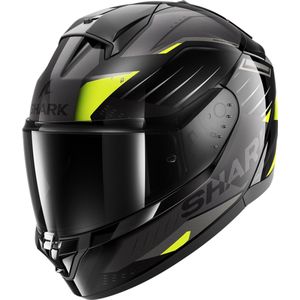 Shark Ridill 2 Bersek, integraalhelm, zwart/grijs/geel, XS