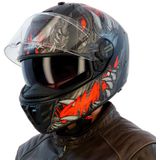 SHARK - Spartan RS Shaytan - Integraalhelm - Zwart - Glasvezelcomposiet