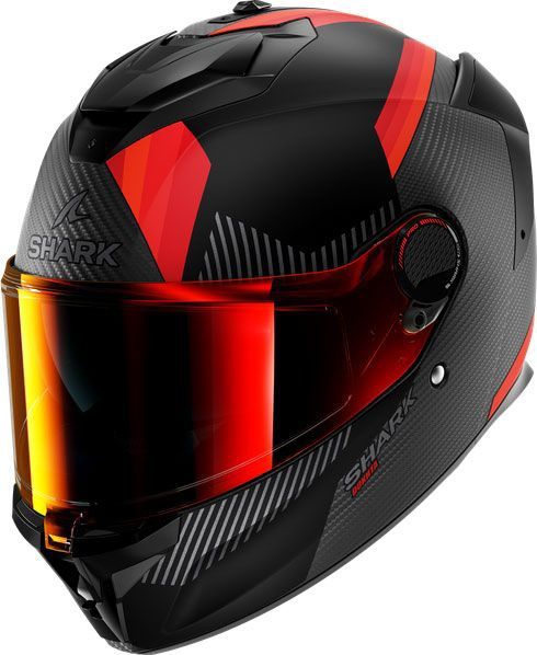 Shark - Spartan GT Pro - Integraalhelm - Zwart - Glasvezel en Koolstofvezel