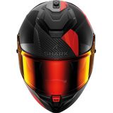 Shark - Spartan GT Pro - Integraalhelm - Zwart Rood - Carbon