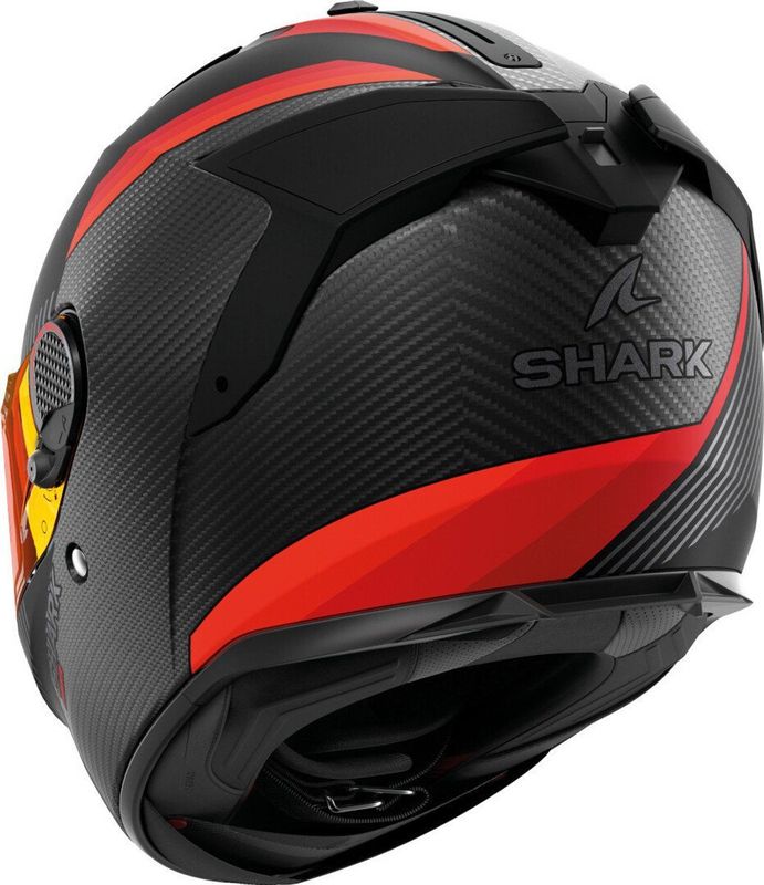 Shark - Spartan GT Pro - Integraalhelm - Zwart Rood - Carbon