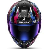 Shark - Skwal I3 Integraalhelm - Zwart - LED-Verlichting - Actieve Remlichten