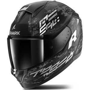 Shark Ridill 2 Molokai, integraalhelm, Mat Zwart/Wit/Zilver, XXL
