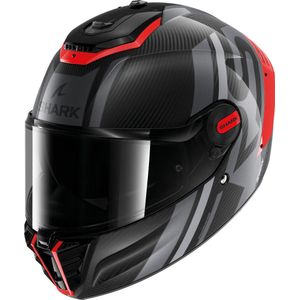Shark Spartan RS Carbon Shawn, integraalhelm, zwart/zilver/oranje, L