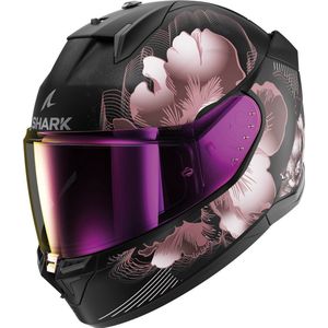 Integraalhelm Shark D-Skwal 3 Mayfer Mat Zwart-Violet