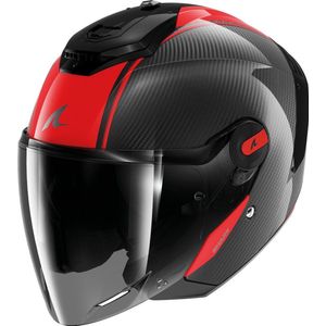 RS JET - Koolstofvezel Helm - Zwart - Koolstofvezel - Ergonomisch Ontwerp