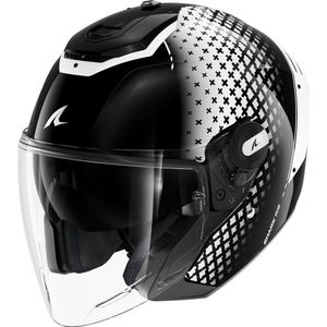 SHARK - RS Jet Stride - Motorhelm - Zwart - Thermoplastisch