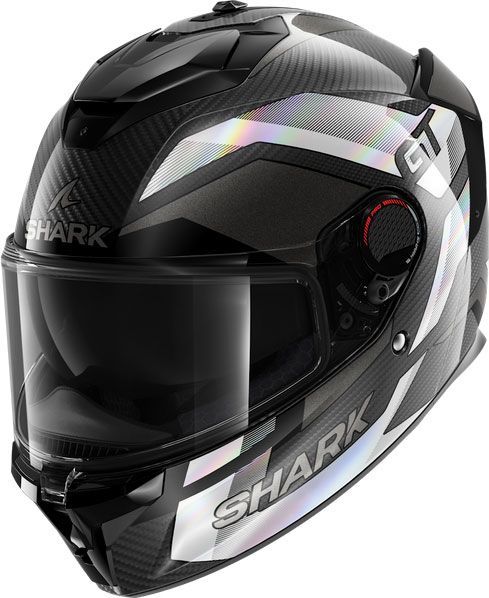 SHARK - Spartan GT Pro - Full Face Helm - Carbon/Iridescent Anthracite - Carbon