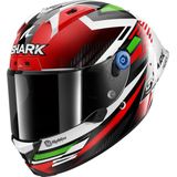 SHARK - Aeron-GP Fim Racing 1 - Integraalhelm - Carbon/Rood/Groen