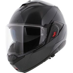 Shark Oxo helm solid glans antraciet systeemhelm motorhelm