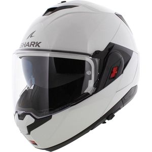 Shark - Oxo - Systeemhelm - Glans Wit - Lexan Polycarbonaat - ECE22.06