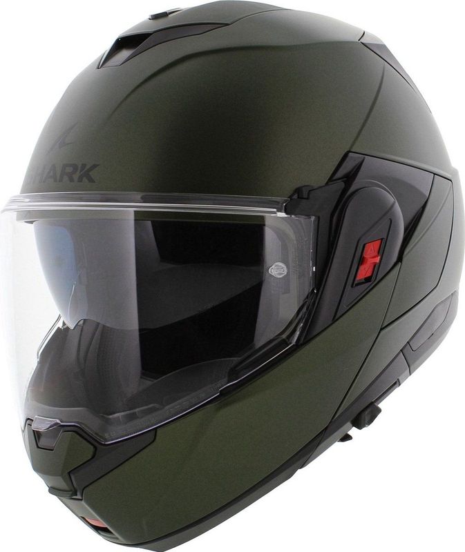 SHARK - Oxo Blank - Modulaire Helm - Zwart - Kunststof